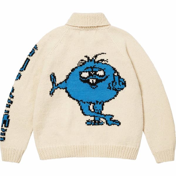 Supreme Camacho Cowichan Sweater - Natural (front)