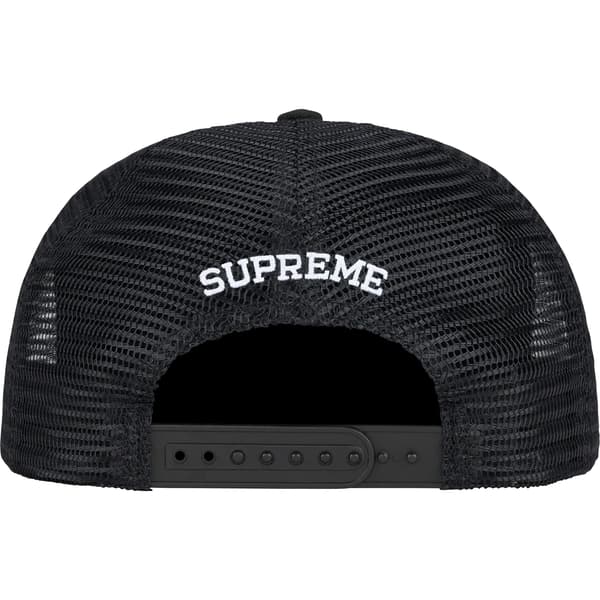 Supreme Camacho Mesh Back 5-panel - Black (front)