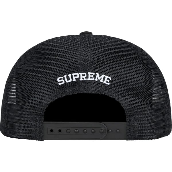 Supreme Camacho Mesh Back 5-panel - Black (front)