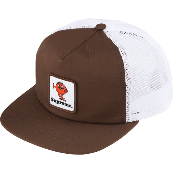 Supreme Camacho Mesh Back 5-panel - Brown (front)