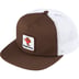 Supreme Camacho Mesh Back 5-panel - Brown (front)