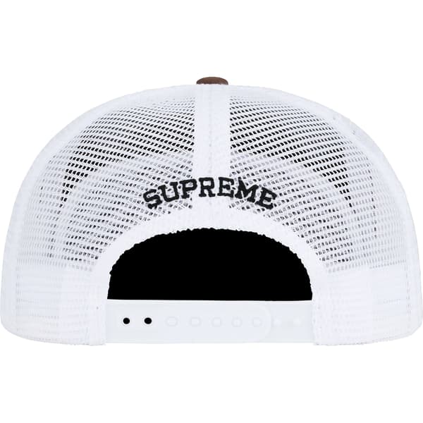Supreme Camacho Mesh Back 5-panel - Brown (front)