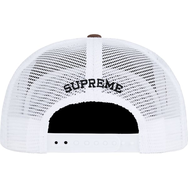 Supreme Camacho Mesh Back 5-panel - Brown (front)