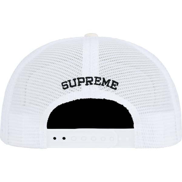Supreme Camacho Mesh Back 5-panel - Ivory (front)