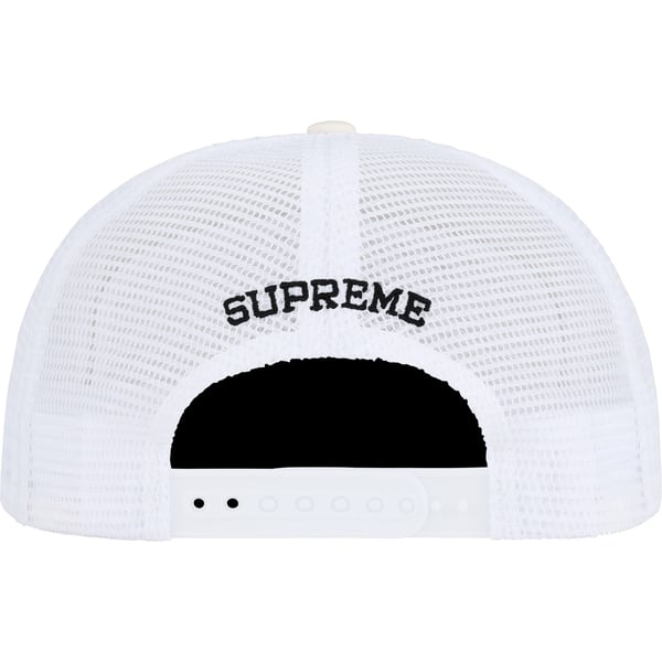 Supreme Camacho Mesh Back 5-panel - Ivory (front)