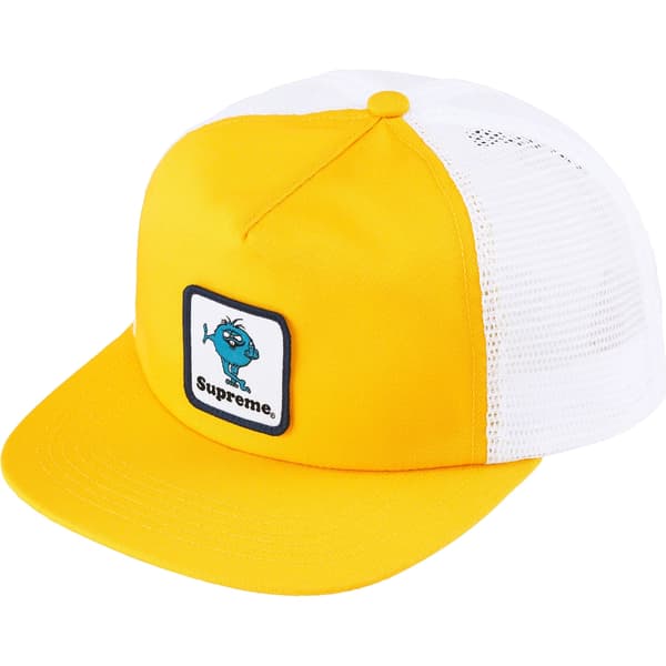 Supreme Camacho Mesh Back 5-panel - Yellow (front)