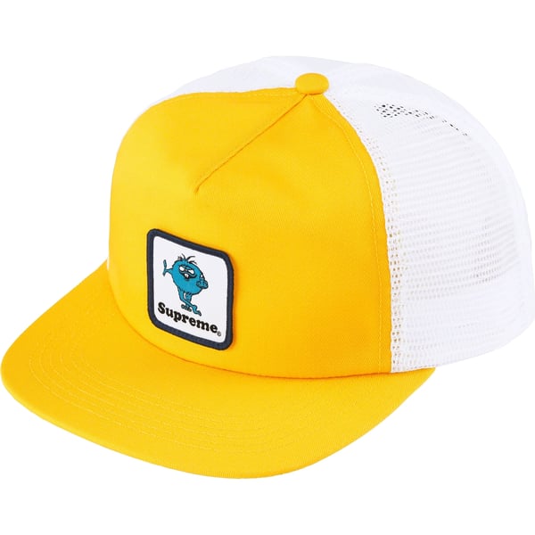 Supreme Camacho Mesh Back 5-panel - Yellow (front)