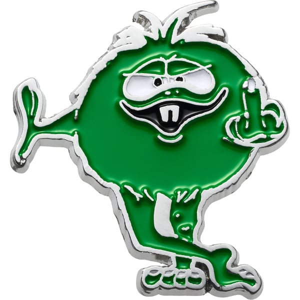 Supreme Camacho Pin - Green (front)