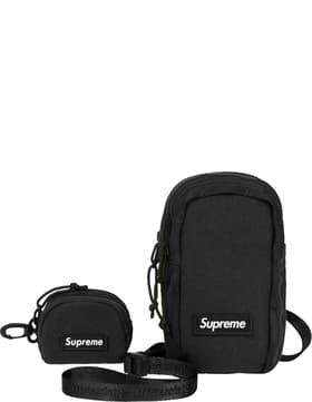Supreme Camera Bag + Mini Pouch Black