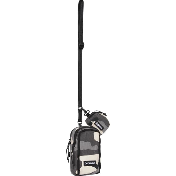 Supreme Camera Bag + Mini Pouch - Snow Camo (front)