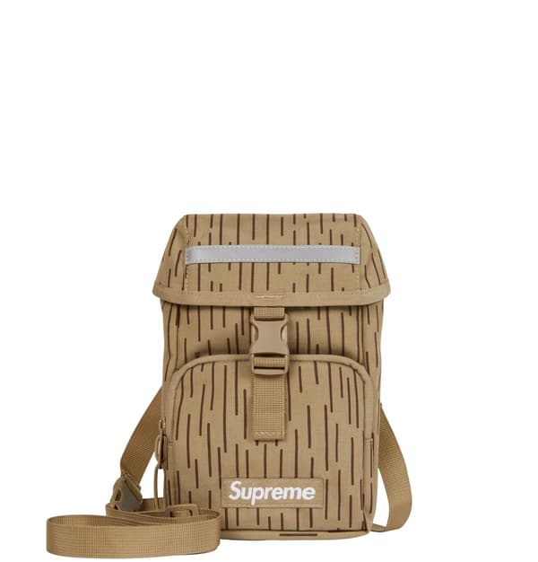 Supreme Camera Bag - Tan Raindrop (front)