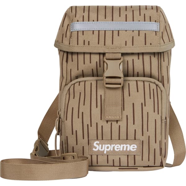 Supreme Camera Bag - Tan Raindrop (front)