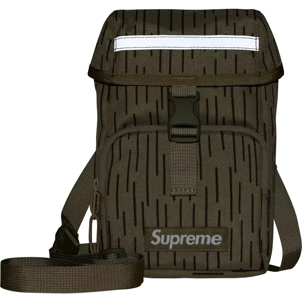 Supreme Camera Bag - Tan Raindrop (front)