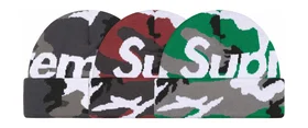 Supreme Camo Big Logo Beanie