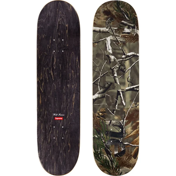 Supreme Camo Ripstop Skateboard - 8.375” x 32.125” (front)