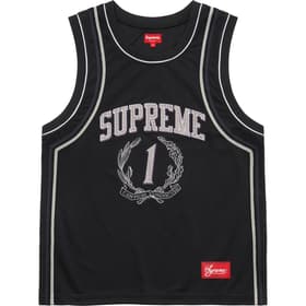 Supreme Campioni Basketball Jersey Black