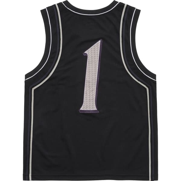 Supreme Campioni Basketball Jersey - Black (front)