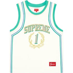 Supreme Campioni Basketball Jersey White