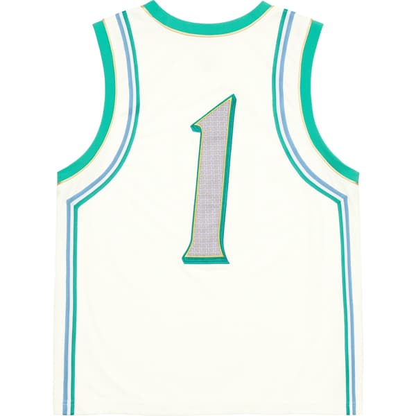 Supreme Campioni Basketball Jersey - White (front)