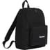 Supreme Canvas Backpack - Black (front)