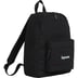 Supreme Canvas Backpack - Black (front)