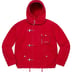 Supreme Canvas Clip Jacket - Red (front)