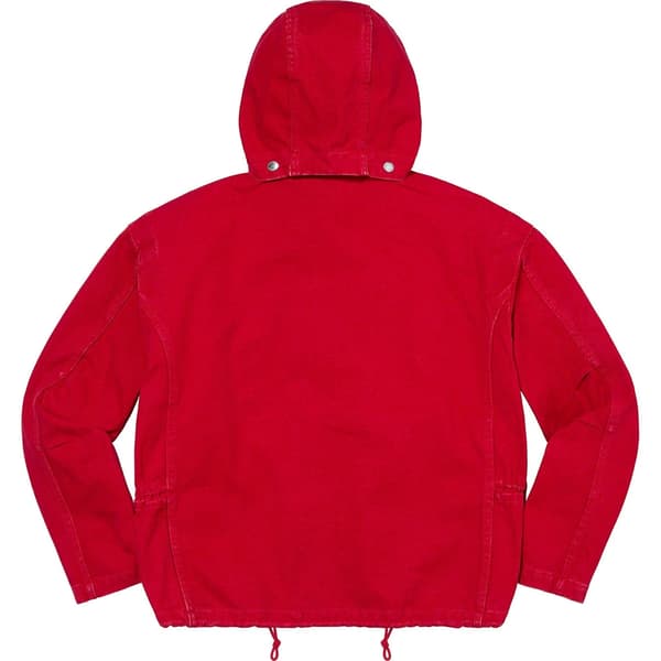 Supreme Canvas Clip Jacket - Red (front)