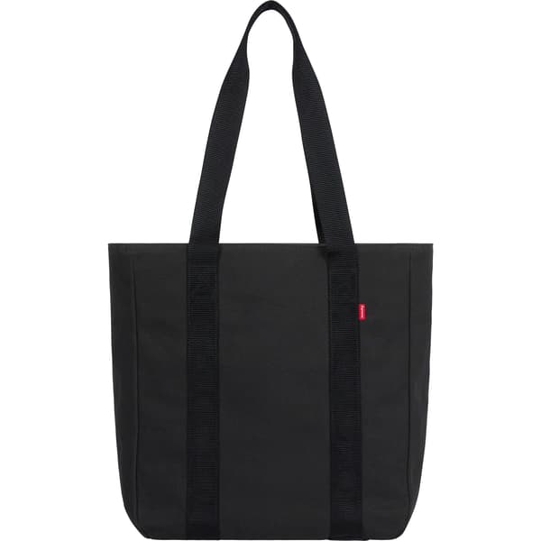 Supreme Canvas Tote - Black (front)