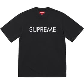 Supreme Capital S/S Top Black