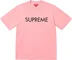 Supreme Capital S/S Top - Pink (front)