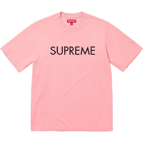 Supreme Capital S/S Top - Pink (front)