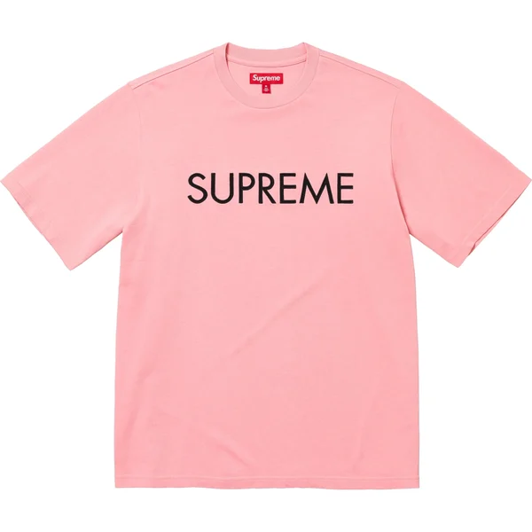 Supreme Capital S/S Top - Pink (front)