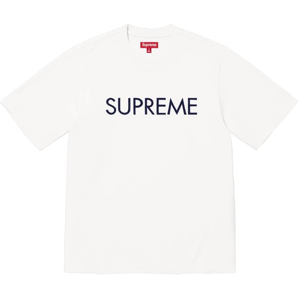 Supreme Capital S/S Top - White (front)