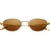 Supreme Capital Sunglasses - Gold (front)