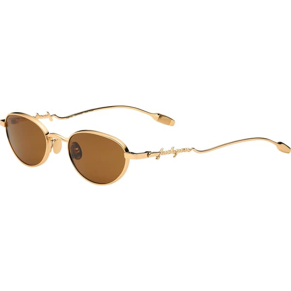 Supreme Capital Sunglasses - Gold (front)