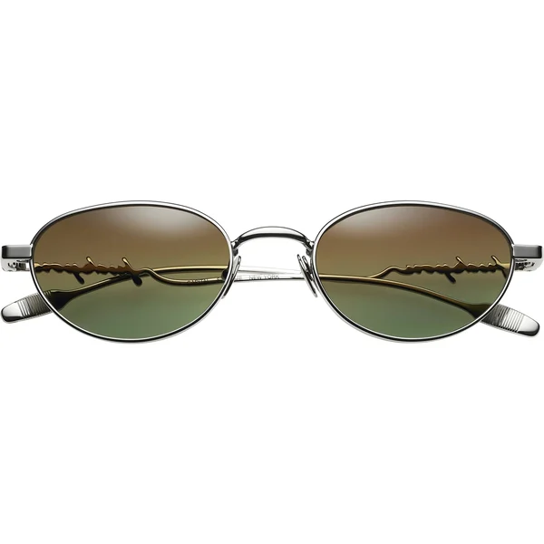 Supreme Capital Sunglasses - Silver (front)
