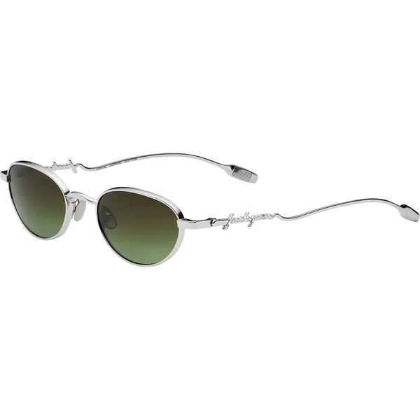 Supreme Capital Sunglasses - Silver (front)