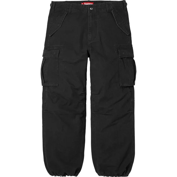 Supreme Cargo Pant - Black (front)