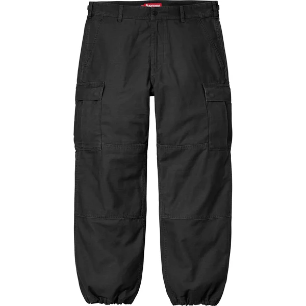 Supreme Cargo Pant - Black (front)