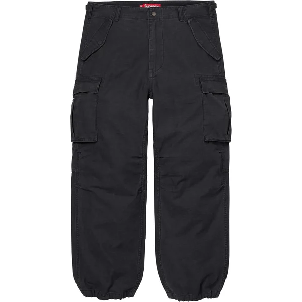 Supreme Cargo Pant - Black (front)