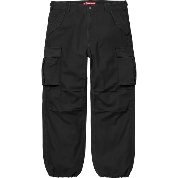 Supreme Cargo Pant - Black (front)