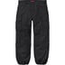 Supreme Cargo Pant - Black (front)