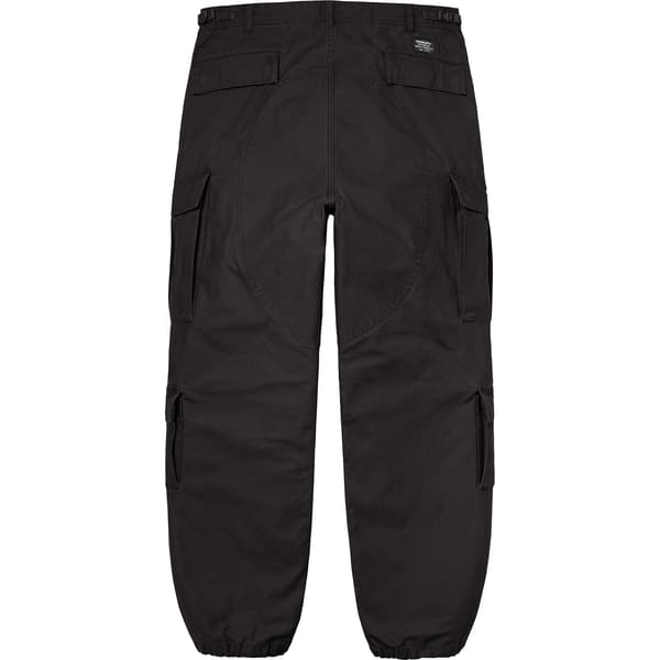 Supreme Cargo Pant - Black (front)