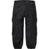 Supreme Cargo Pant - Black (front)