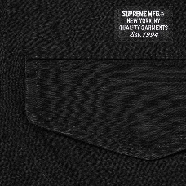 Supreme Cargo Pant - Black (front)