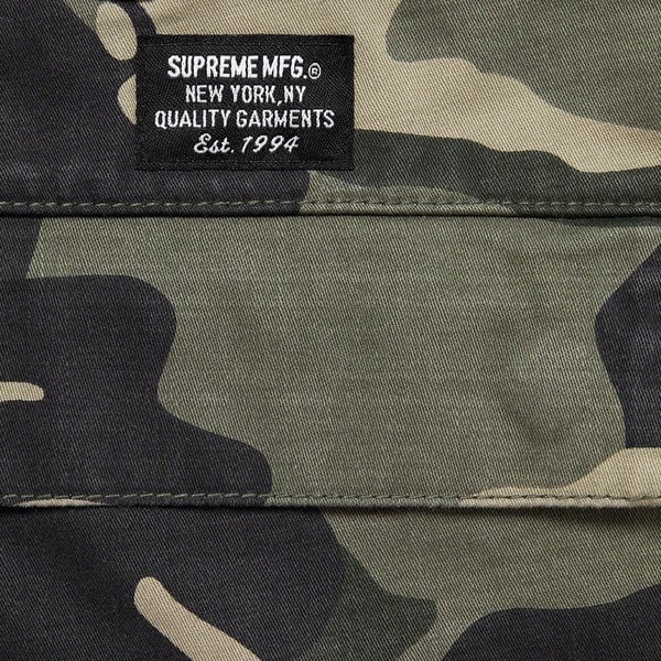 Supreme Cargo Pant - Olive Camo (front)