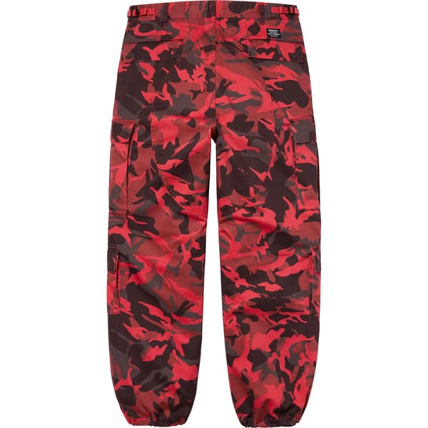 Supreme Cargo Pant - Red Camo (front)
