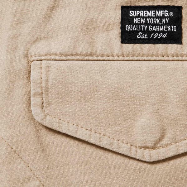 Supreme Cargo Pant - Tan (front)
