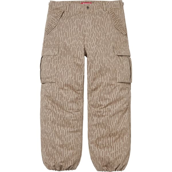 Supreme Cargo Pant - Tan Raindrop (front)