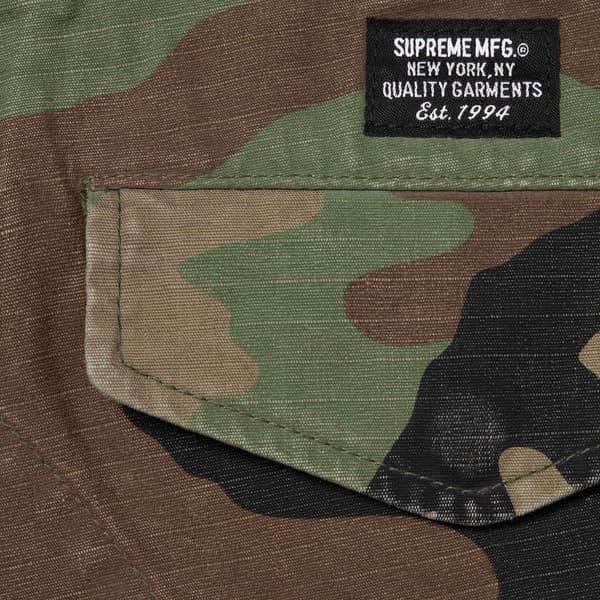 Supreme Cargo Pant - Woodland Camo (front)